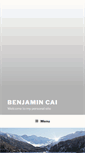 Mobile Screenshot of benjaminalexandercai.com